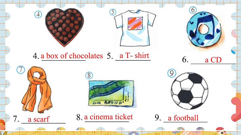 外研版英语七年级上册 Module 8 Unit2 PPT课件+教案07