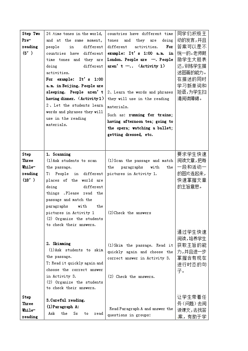 外研版英语七年级上册 Module 9 Unit2 PPT课件+教案02