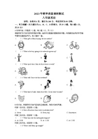 广东省湛江市吴川市2022-2023学年八年级上学期期末英语试题