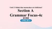 初中英语人教新目标 (Go for it) 版九年级全册Section A示范课ppt课件