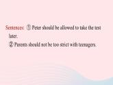 2023九年级英语全册Unit7Teenagersshouldbeallowedtochoosetheirownclothes第4课时SectionB1a_1e上课课件新版人教新目标版