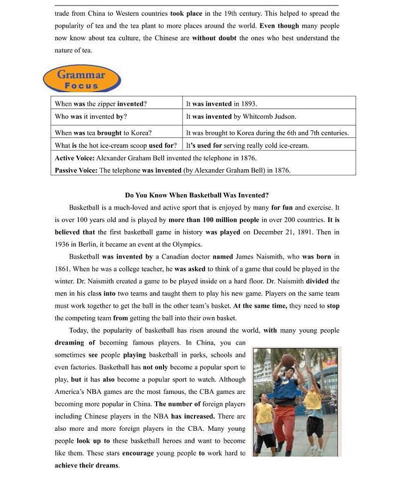 【精品同步练习】英语九年级上册新初三英语-12第十二讲 九上 Unit 6（无答案）第3页