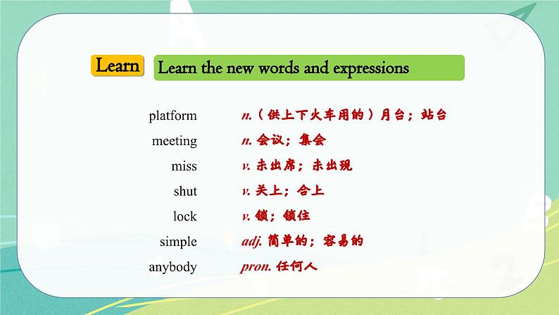 Module 4 Unit 1——课件 外研版九年级英语上册05