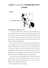 山东威海三年（2021-2023）中考英语真题分题型分类汇编-01阅读理解