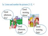 人教新目标七年级英语上册--Starter Unit1第二课时（3a-4d）（精品课件）