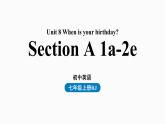 人教新目标七年级英语上册--Unit8第一课时（SectionA1a-2e）（精品课件）