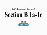 人教英语七年级上Unit7第三课时 Section B1a-1e（精品课件）