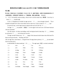 陕西省西安市高陵区2022-2023学年八年级下学期期末英语试卷（含答案）