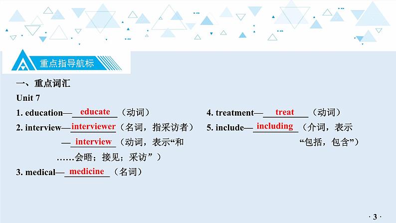 中考英语教材知识梳理—牛津译林版八年级下册 Units 7_8课件PPT第4页