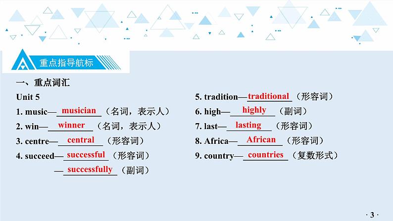 中考英语教材知识梳理—牛津译林版九年级上册 Units 5_6课件PPT04