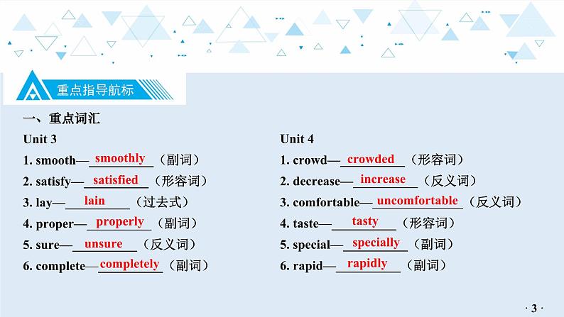 中考英语教材知识梳理—牛津译林版九年级下册 Units 3_4课件PPT第4页