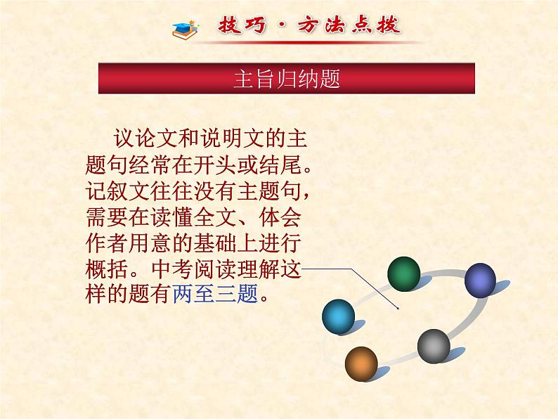 中考英语专题复习课件：阅读理解技巧第8页