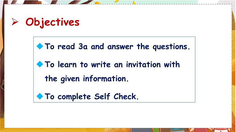 Unit 9 Section B 3a-Self Check   人教八英上【课件+教案】02