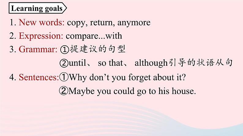 Unit4 Why don’t you talk to your parents第3课时GrammarFocus_4c课件（人教新目标版）第2页