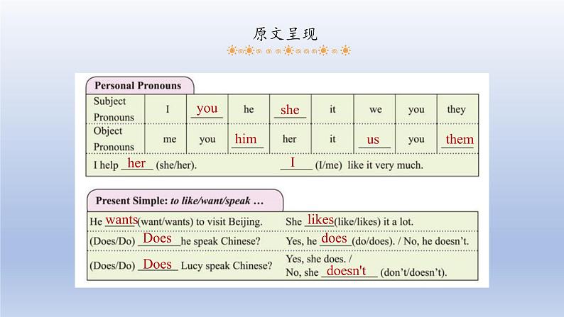 Unit 3 Getting together Topic 1 Does he speak Chinese？Section D-2022-2023学年初中英语仁爱版七年级上册同步课件第3页