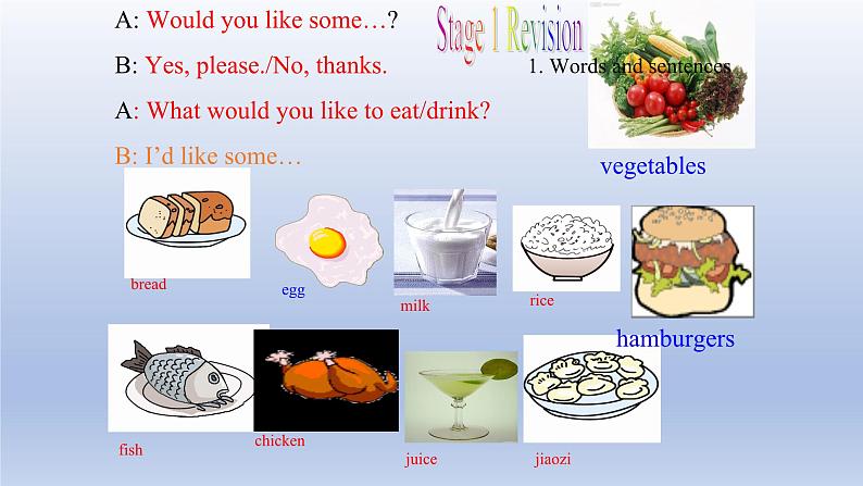 Unit 3 Getting together Topic 3 What would you like to drink？Section B-2022-2023学年初中英语仁爱版七年级上册同步课件03