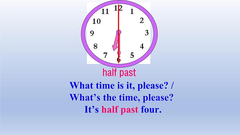 Unit 4 Having fun Topic 3 What time is it now？Section B-2022-2023学年初中英语仁爱版七年级上册同步课件第6页