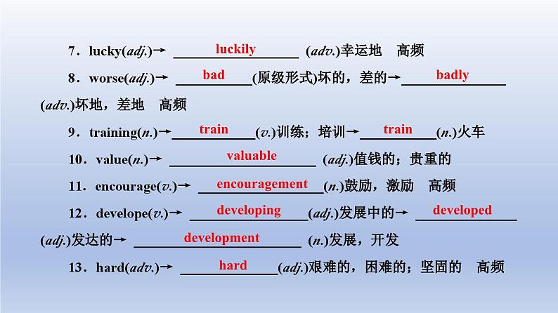 【单元一遍过】Unit 1 The Changing World-2022-2023学年初中英语仁爱版九年级上册复习课件04