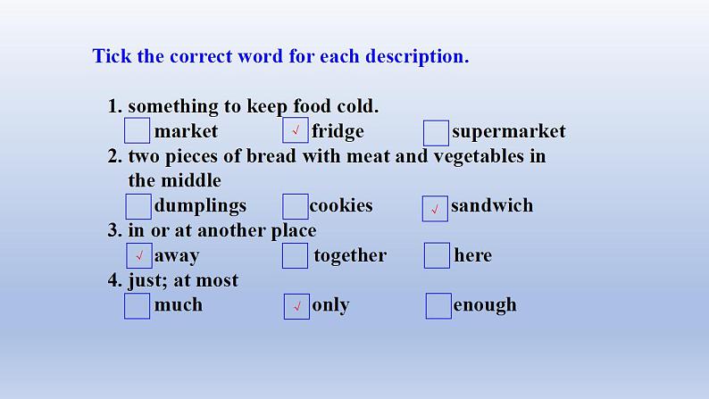 Unit 4 Food and Restaurants Lesson 24 Eat Good Food-2022-2023学年初中英语冀教版七年级上册同步课件第6页