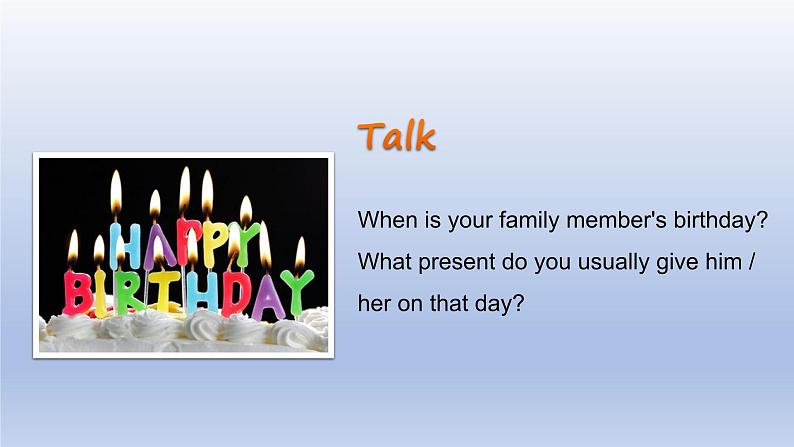 Unit 7 Days and Months Lesson 40 When Is Your Birthday？ -2022-2023学年初中英语冀教版七年级上册同步课件03