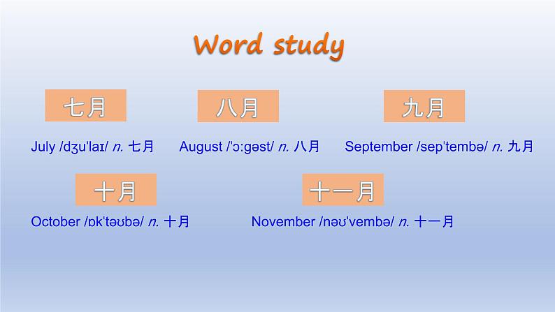 Unit 7 Days and Months Lesson 40 When Is Your Birthday？ -2022-2023学年初中英语冀教版七年级上册同步课件04