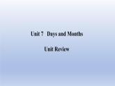 Unit 7 Days and Months Unit Review-2022-2023学年初中英语冀教版七年级上册同步课件