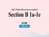 Unit1 Where did you go on vacation第3课时SectionB1a-1e课件（人教新目标版）