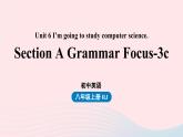 Unit6 I’m going to study computer science第2课时SectionAGrammarFocus_3c课件（人教新目标版）