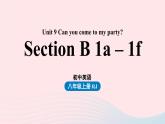 Unit9 Can you come to my party第3课时SectionB1a-1f课件（人教新目标版）