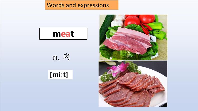 Module 4 Healthy food Unit 1-2022-2023学年初中英语外研版七年级上册课件03