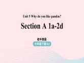 Unit5 Why do you like pandas第1课时SectionA 1a-2d课件（人教新目标版）