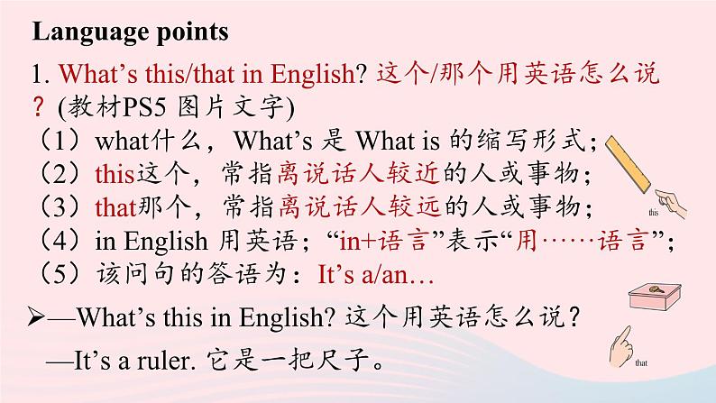 Starter Unit2 What’s this in English第一课时1a-2d课件（人教新目标版）第8页