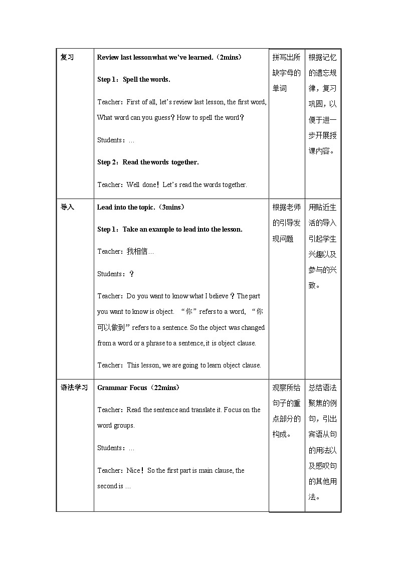 Unit 2 第3课时 Section A (Grammar Focus-4c)（教学设计）-2023-2024学年九年级英语全一册同步备课系列（人教版）02