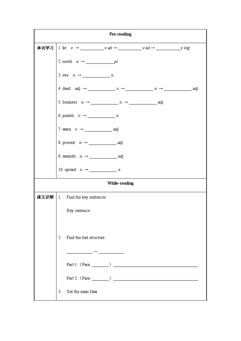 Unit 2 第5课时 Section B (2a-2e)（导学案）-2023-2024学年九年级英语全一册同步备课系列（人教版）03