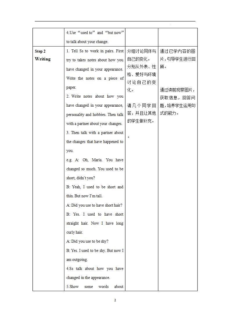 Unit 4 第6课时 (Section B 3a-self check)（教学设计）-2023-2024学年九年级英语全一册同步备课系列（人教新目标Go For It）第2页