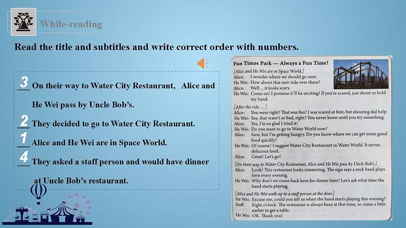 【核心素养目标】人教版初中英语九年级全册 Unit 3 Could you please tell me where the restrooms are SectionA 3a-3b课件+教案+同步分层练习（含反思和答案）07