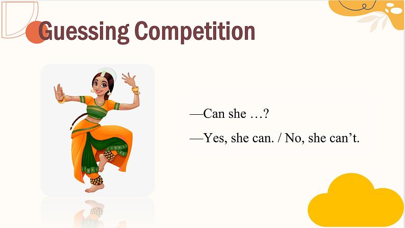 人教新目标Go For It七年级英语下册 Unit1 Can you play the guitarSection B  1a-1f课件PPT05