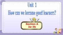 初中英语人教新目标 (Go for it) 版九年级全册Unit 1 How can we become good learners.Section A教学演示ppt课件