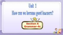 初中英语Unit 1 How can we become good learners.Section A备课课件ppt