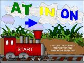 Unit4介词At In On Train游戏课件2023-2024学年人教版七年级英语上册