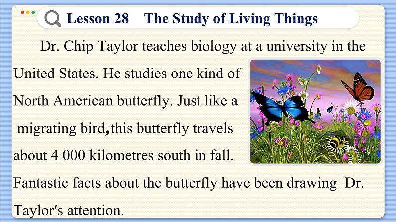 冀教版英语九年级Lesson 28 The Study of Living Things（课件PPT）第7页