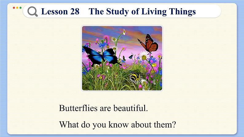 冀教版英语九年级Lesson 28 The Study of Living Things（课件PPT）第8页