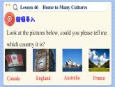 冀教版英语九年级Lesson 46  Home to Many Cultures（课件PPT）