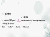 人教版中考英语复习语法专题突破九助动词、实义动词和动词短语课件