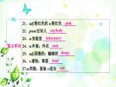 人教版中考英语复习考点精讲十九九年级Units7-8基础检测课件