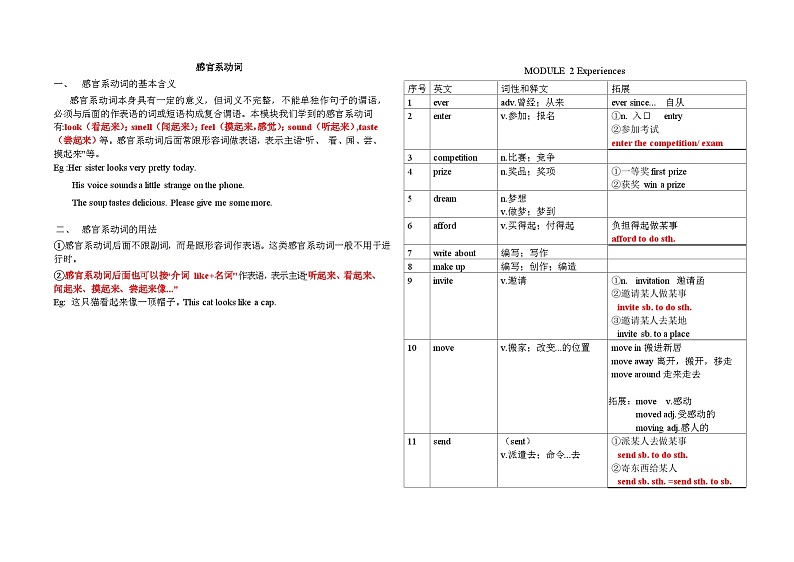 期末复习知识点总结外研版英语八年级下册第3页