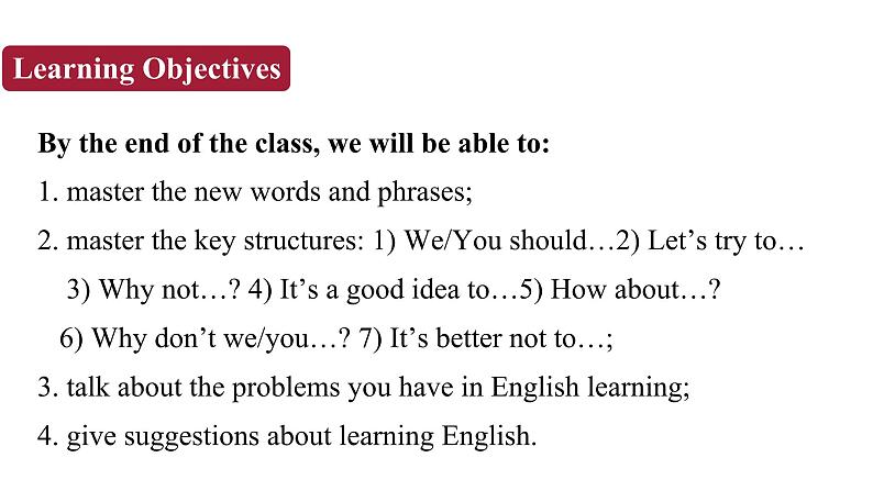 Module 1 How to learn English Unit 1（课件+素材） 2023-2024学年外研版英语八年级上册02