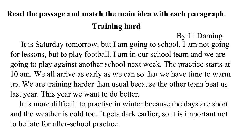 Module 3 Nothing is more enjoyable than playing tennis Unit 2（课件+素材） 2023-2024学年外研版英语八年级上册06