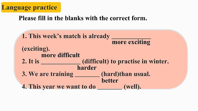 Module 3 Nothing is more enjoyable than playing tennis Unit 3（课件+素材） 2023-2024学年外研版英语八年级上册04