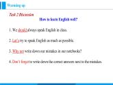 Module 1 Unit 2 You should smile at her！（课件）外研版英语八年级上册